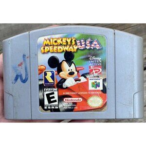 Mickey's Speedway USA (Nintendo 64, 2000) Authentic N64 Game Cart Only